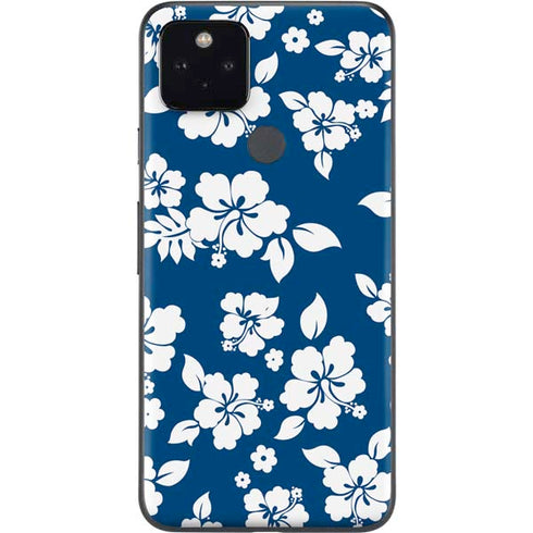Blue and White Google Pixel 4a 5G Skin